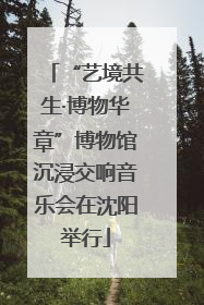 “艺境共生·博物华章”博物馆沉浸交响音乐会在沈阳举行