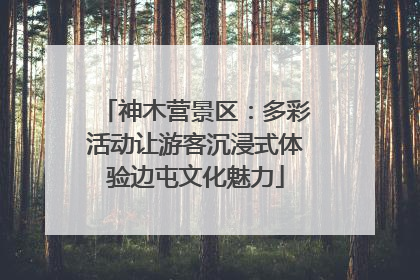 神木营景区：多彩活动让游客沉浸式体验边屯文化魅力