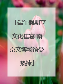端午假期享文化佳宴 南京文博场馆受热捧