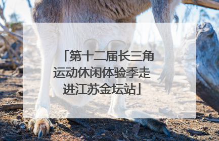 第十二届长三角运动休闲体验季走进江苏金坛站