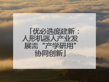 优必选庞建新：人形机器人产业发展需“产学研用”协同创新
