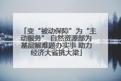 变“被动保障”为“主动服务” 自然资源部为基层解难题办实事 助力经济大省挑大梁