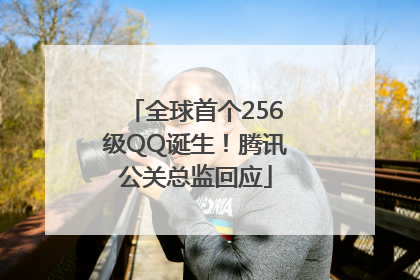 全球首个256级QQ诞生！腾讯公关总监回应