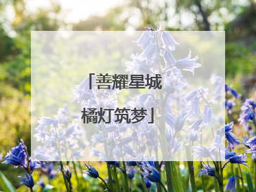 善耀星城 橘灯筑梦