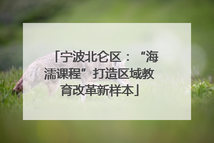 宁波北仑区：“海濡课程”打造区域教育改革新样本