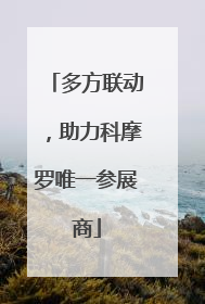 多方联动，助力科摩罗唯一参展商
