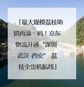 最大规模荔枝助销再添一码！京东物流开通“深圳-武汉-西安” 荔枝全货机航线