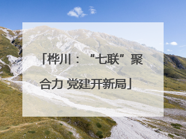 桦川：“七联”聚合力 党建开新局