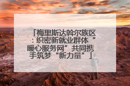 梅里斯达斡尔族区：织密新就业群体“暖心服务网”共同携手筑梦“新力量”