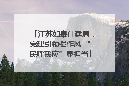 江苏如皋住建局：党建引领强作风 “民呼我应”显担当