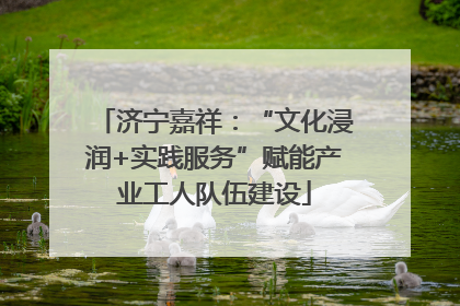 济宁嘉祥：“文化浸润+实践服务”赋能产业工人队伍建设