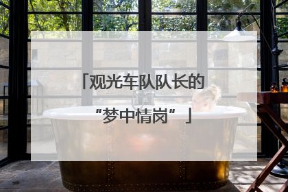 观光车队队长的“梦中情岗”