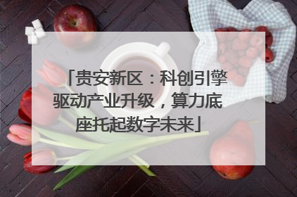 贵安新区：科创引擎驱动产业升级，算力底座托起数字未来