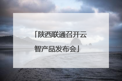 陕西联通召开云智产品发布会