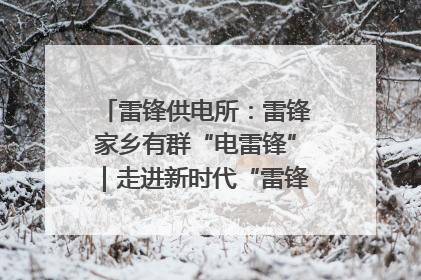 雷锋供电所：雷锋家乡有群“电雷锋”｜走进新时代“雷锋传人 长沙榜样”
