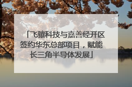 飞骧科技与嘉善经开区签约华东总部项目，赋能长三角半导体发展