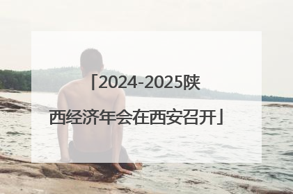 2024-2025陕西经济年会在西安召开