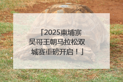 2025柬埔寨吴哥王朝马拉松双城赛重磅开启！