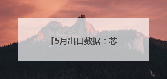 5月出口数据：芯片、船舶继续大涨 手机、家电下滑